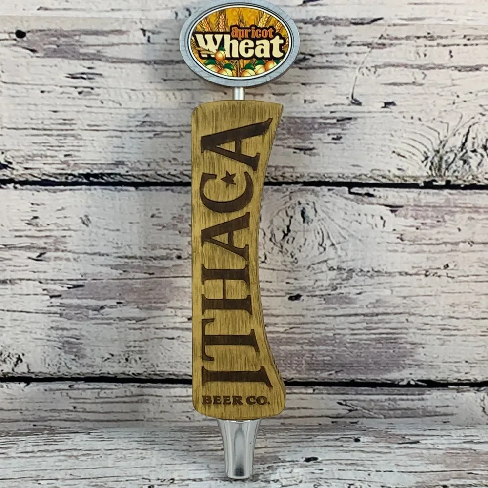 Ithaca Beer Co‎ Apricot Wheat Beer Tap Handle Bar Pull Spirit of Finger Lakes